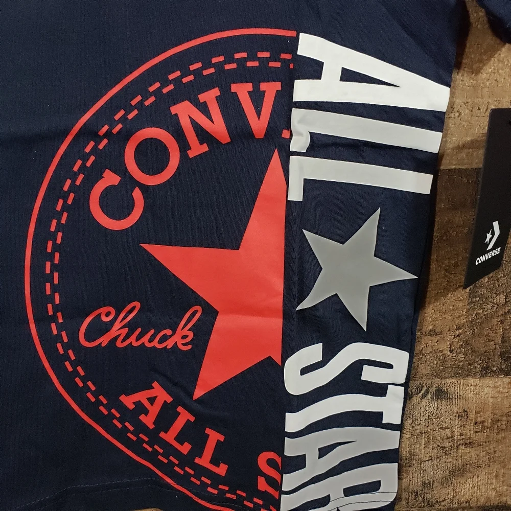 Converse NWT chuck patch all star graphic‎ t-shirt